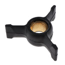 (Black) Flexible Water Pump Impeller Marine Impeller Kit Fits For Johnson HJB-O-155A