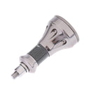 2 Bearings Per Knob Fishing Reel Handle for Baitcasting Spinning Reel Silver