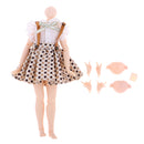 Flexible 20 Joints Nude Body Hands Set & Clothes for Middle Neo Blythe Dolls Accessories Collections