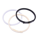 Pack of 3 ABS Plastic Binding Purfling Strips Edge Trim Inlay Body Project for Guitar Bass Ukulele