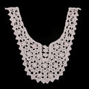 1 Piece Cotton Embroidered Venice Collar Lace Charming Flower Sewing Trim Appliques