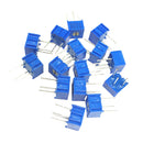 Variable Resistor Assorted Kit 15 Value 15pcs 100? to 500k? Trimming Potentiometer Kit