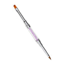 Women Girls Professionals Beginners Use Nail Art Painting Drawing DIY Nail Art Accessories Nail Art Pen Brush Purple
