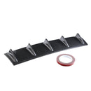 Car Part Rear Bumper Lip Chassis Spoiler Shark Fin Diffuser Made of High Quality ABS Plastic
