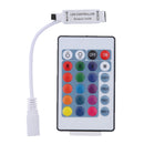 24-Key RGB LED Strip 12V IR Remote Control Controller
