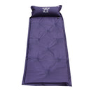 Outdoor Camping Self-inflating Mattress Inflatable Sleeping Pad with Pillow