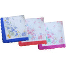 12PCS/Set Womens Girls Wedding Party Clothing Schoolgoing Kids Cotton Floral Pattern Charms Handkerchief Hanky
