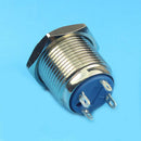 16mm Resetable Flat Head Stainless Steel Power switch