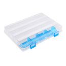 Plastic Fishing Storage Lure Baits Case Tackle Container Tackle 25 x 18 x 4cm