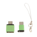 USB Type C Male To USB 2.0 Type A OTG/Micro USB Female Converter Adapter Kit