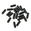 20Pcs Tail Rubber Tube for Saftey Lead Clips Fishing Terminal Rig Sleeves