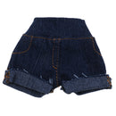 Fashion Flanging Jeans Shorts Pants Clothes for 1/6 BJD DOD LUTS Dollfie Dolls Accessories