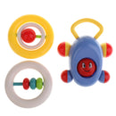 3 pieces Baby Toddler RattleToy Car Abacus Handbell Bed Bell Developmental Toy Comforting Crib Pram Toys Gift