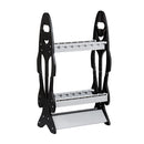 Fishing Rod Holder Rack Stand Display Rod Rest Storage Rest for 16 Rod Pole/Hiking Sticks/Billiard Sticks