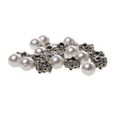 Pack of 10 Pearl Charms Pendants for Jewelry Bracelet Necklaces Earring Making