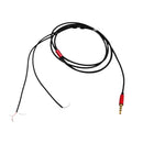 Gold-plated DIY Audio Cable Earphone Maintenance Wire DIY 3.5MM Jack Replacement 120cm Red