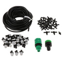 Plants Irrigation Misting Drip Kit Garden Watering System Equipment 20m