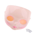 Doll Makeup Faceplate Head Shell with Lip Lines for 12 inch Takara RBL Neo Blythe DIY Making Accessories