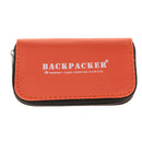 Memory Card Carrying Case Pouch - Suitable for SDHC SD CF and SM Cards - 8 Pages & 22 Slots - Media Storage & Organization (Orange)