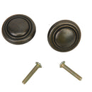 Retro Style Sleek Drawer Cabinet Door Pull With Mounting Screw Home Office Decor 30MM