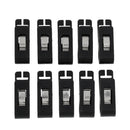 10 Pieces Awning Clamp Set Tarp Clips Hangers Tent Camping Survival Emergency Tool