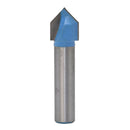 CNC Engraving V Groove Bit 3D Bits Router Carving Cutter Tool 90 Deg 8x11mm