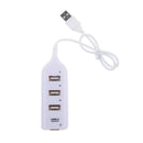 High Speed 4 Port USB 2.0 Multi Hub Expansion Splitter For Laptop Notebook