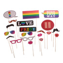 Funny Party Glasses Photo Booth Props Mustache On Stick Wedding Party Favor