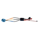 3650 4370KV 4P Sensorless Brushless Motor&45A Brushless ESC for 1/10 RC Car Boat