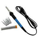 EU Plug 220V Plastic Soldering Iron Tool Equipment Tool Set 60W 21.5cm