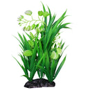 Plastic Non-Toxic Environment Friendly Simulation Aquatic Plant Aquarium Ornament Decorations Green 8.7 x 5.5 x 24cm