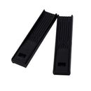 2 Pieces ABS Plastic Saxophone Reed Clips Holder Sax Parts for Saxophonist Black