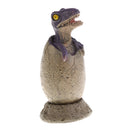 Lifelike Dinosaur Animal Model Figure Figurine Toy Jurassic Velociraptor Egg and Shell Model Children Birthday/Chrismas Gift Collectibles Home Decoration
