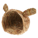 Natural Woven Straw Bird Cage Hamster Squirrel Nest Small Animals House Cage
