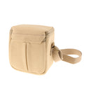 Brown Shockproof Camera Organizer Bag Shoulder Case for Mirrorless Camera &Lens