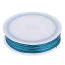 Blue Thin Iron Wire for Hobby Model Making Crafts Soft Wire Coil 40m Length