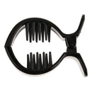 10pcs Wholesale Black Fish Ponytail Holder Hair Claws Clips Fashion Hair Accessories
