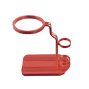 Creative Aluminium Alloy Stand Bracket Holder Service for Teapot Tea Filter ~Red