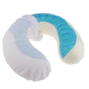 Comfort Travel Memory Foam Gel Cool Pillow Neck Shoulder Support Headrest TV Reading Car Flight Sleep Nursing Cushion
