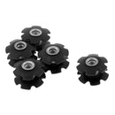 5 Pack Cycling Mountain Road Bike Bicycle Threadless Headset Star Nut 1-1/8"