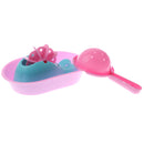Cute Vinyl Shark Basin Slimmer Set For Kids/Baby Bathing Time Toy