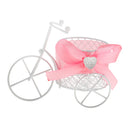 Novelty Tricycle Design Metal Candy Chocolate Storage Holder Box Wedding Birthday Xmas Party Favor Supplies Kids Gift Pink
