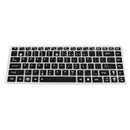 Waterproof Silicone Keyboard Protector SKin Cover for ASUS K40 P80 P81 Black
