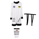 Woman Astronaut Costume Spaceman Space Jumpsuit Halloween Fancy Dress Outfit