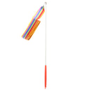 1pc Girls Dancer Gymnast Gym Dance Ribbon Rhythmic Art Gymnastic Streamer Twirling Rod Stick 4M