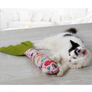 Cat Stuffed Catnip Toy Simulation Fish Scratch Pillow Pet Supplies Random