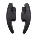 Pair Black Carbon Steering Wheel Paddle Shift Extension for VW Golf GTI R36