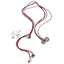 Dual Piezo Guitar Pickup Piezoelectric Pickup Replacement for Ukulele Accs