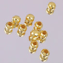 10Pcs 925 Sterling Silver Loose Beads DIY Bracelet Jewelry Making Craft 3mm