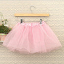 Kids Girls Polyester Princess Series Glitter Star Pattern Tutu Ballet Dress 28 CM 2-7YRS Pink